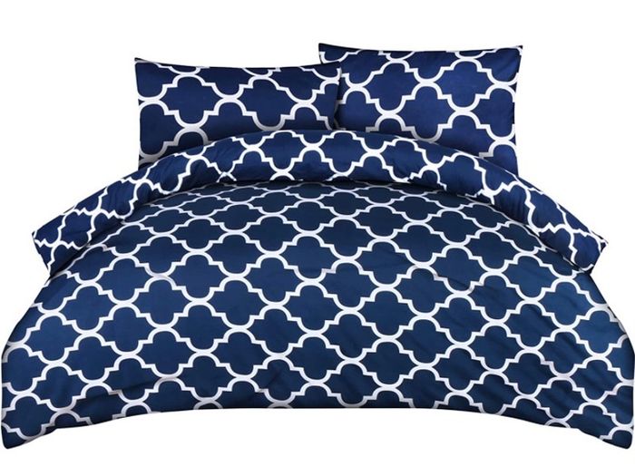 Bedding King Size Duvet Cover - Soft Microfibre Duvet Cover Set with Pillow cases - Bedding Quilt Cover Set MULTIPLE COLOURS AVAILABLE (FREE POSTAGE)