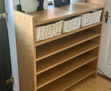 Shoe storage shelve unit large
