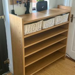 Shoe storage shelve unit large