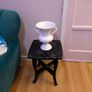 White Urn Ceramic Vase Image 2