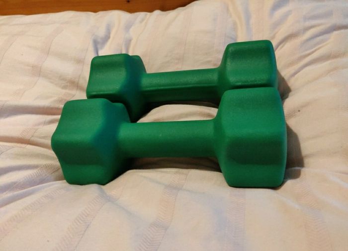 8kg dumbbells pair