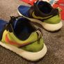 nike blue green runners shoes Image 2
