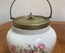 Biscuit ceramic Jar