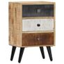 Bedside Cabinet 40x30x60 cm Solid Mango Wood Image 2
