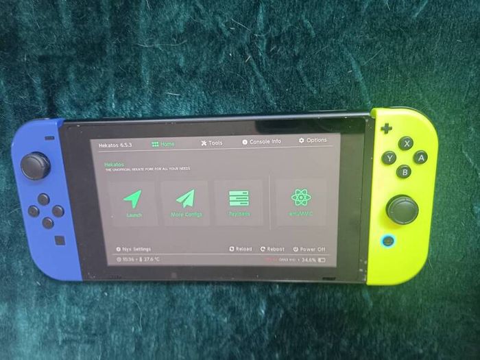 Nintendo switch modded