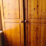 Solid Pine Wardrobe Image 2