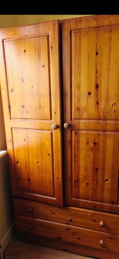 Solid Pine Wardrobe
