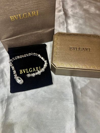 Bvlgary Serpenti Gold & Diamond Bracelet  58
