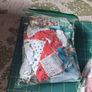 cutting mat and fabric bags x 8 Image 4