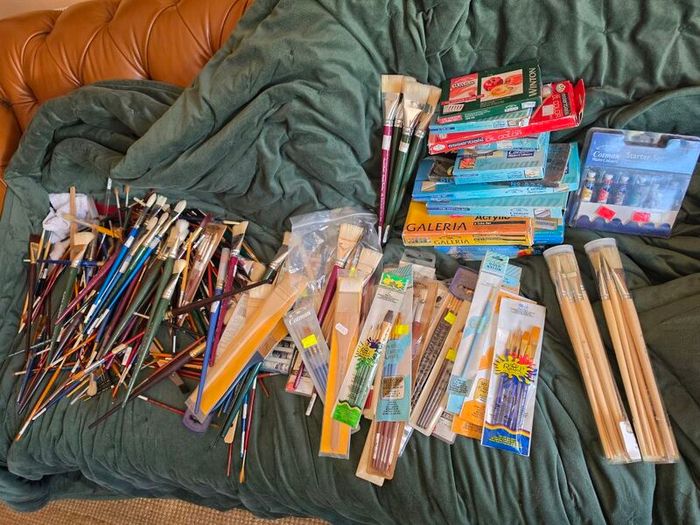 430X Professional Painting Brushes made in England Winsor Newton sable brushes Oil Painting Watercolour Hog bris
