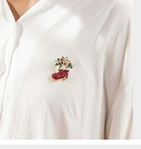 Christmas Stocking Brooch