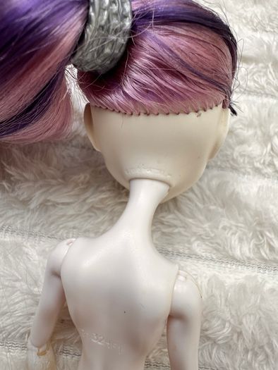 Monster High Doll Spectra Vondergeist Dot Dead Gorgeous Glue Dirty Hair Used Please see photos