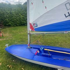 Topper sailing Dinghy