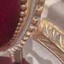 Antique red / gold chair Image 3