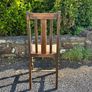 vintage solid wood chairs Image 6