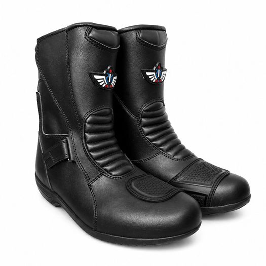 Genuine Leather Motorbike Riding Boots | Waterproof Motorcycle Boots for Men | Protective Biker Boots