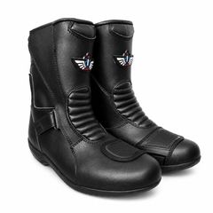 Genuine Leather Motorbike Riding Boots | Waterproof Motorcycle Boots for Men | Protective Biker Boots