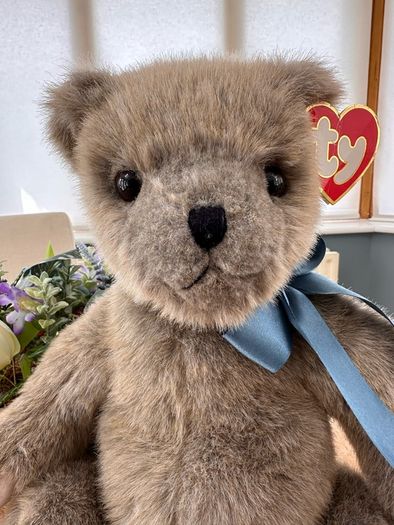 TY Cinnamon soft toy bear