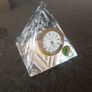 Time Pieces Pyramid Clock by Waterford Crystal Image 3