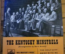The Kentucky Minstrels The Holy City Abide With Me 7 inch EP on His Masters Voice 7EG 8278
