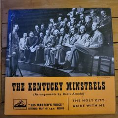 The Kentucky Minstrels The Holy City Abide With Me 7 inch EP on His Masters Voice 7EG 8278