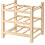 Wooden Wine Racks stackable holds 27 bottles Image 2