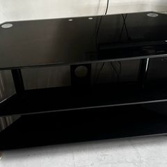 glass tv unit