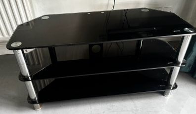 glass tv unit