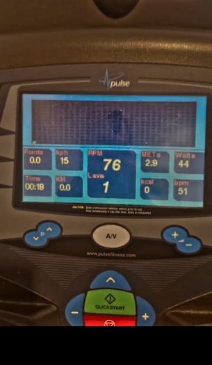 Pulse Fitness Recumbant Exercise Bike
