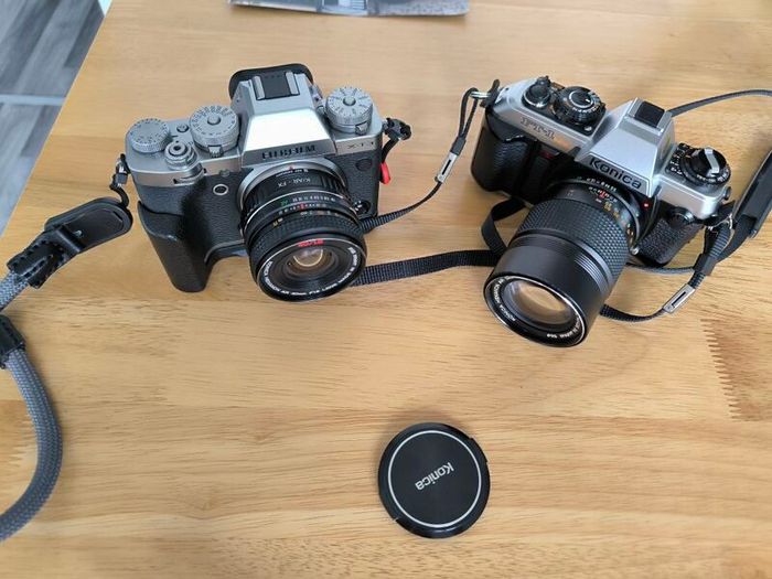 Konica Ft-1 montor with lensens