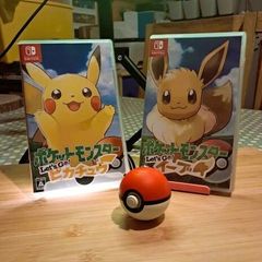 Pokemon Lets Go Poke Ball Plus Bundle Eevee Pikachu