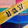 Original Painting Titanic Art Rainbow Art Image 3