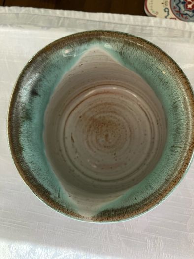 Ceramic glazed pot
