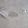 Crystal sauce gravy boat no stamp. Image 2