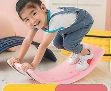 Kids Rocker Board Seesaw Board Pe 60kg Load Bearing Physical Training Kids Balance Toy For Kids Toddlers