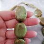Vintage Chunky Stone Necklace & Bracelet Set Image 9