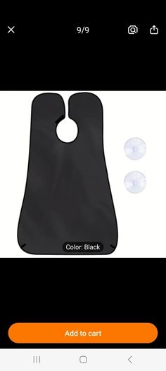 Apron for shaving