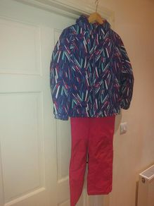 Snow jacket & trousers (age 11-12) - girls