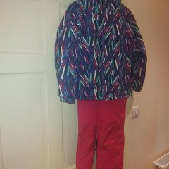 Snow jacket & trousers (age 11-12) - girls