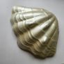 Vintage Bronze Colour Scallop Shell Shape Bowl Image 2