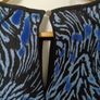 (New) Lipsy Blue Crinkle Top Size 12 Image 4