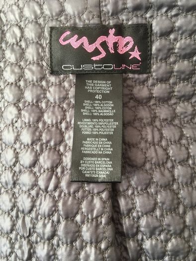 Designer Coat--- Custo Barcelona----Womens Size 40----UK 12