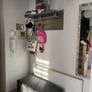hall bench with drawers and hall shelf Image 5