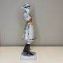 Vintage Hollohaza Porcelain Figurine: Hand-Painted Hungarian Folk Dancer Image 2