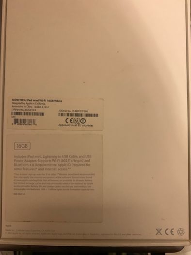 Apple Ipad Mini 16gb White