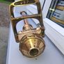 old brass  copper  fire  mans hose Image 4