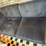 3 seater grey sofa Image 2