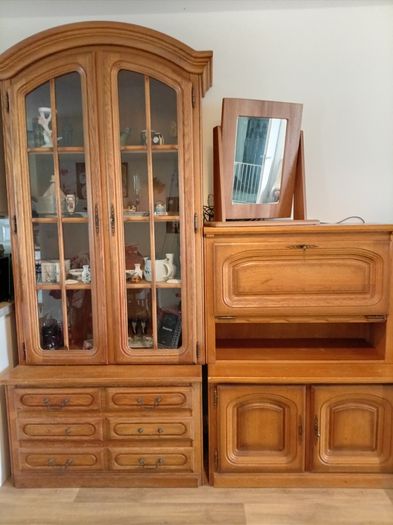 Solid oak furniture