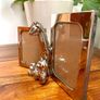 John Lewis Baby silver double photo frame with animal figures Image 3