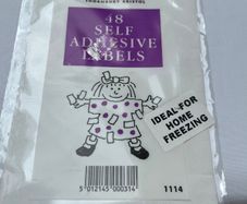 48 Self Adhesive Labels